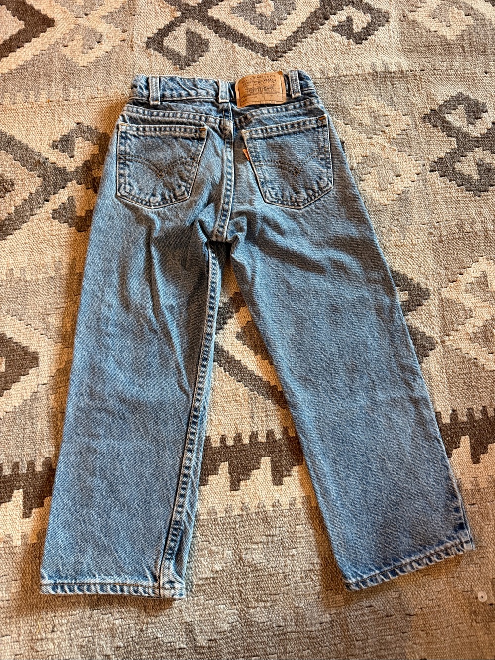 Vintage kids orange label Levi’s size 7 (5)